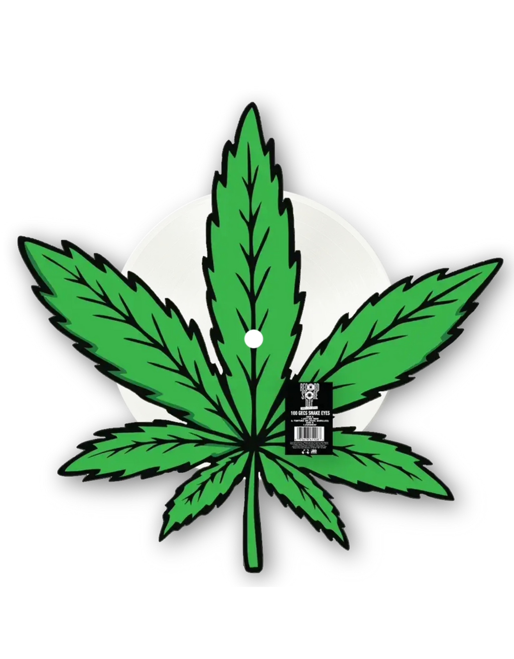 100 gecs snake eyes レコード　新品未開封　レコードストアデイ 100 Gecs Snake Eyes Weed Leaf 10'' Record Store Day RSD 2024 EP