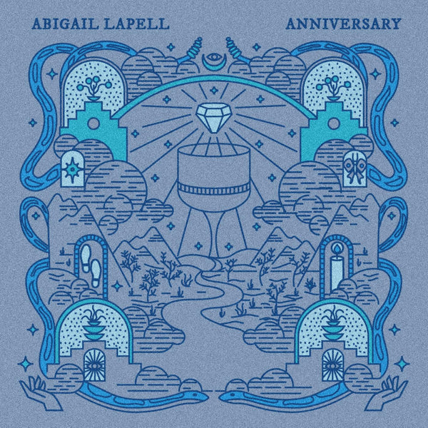 Abagail Lapell - Anniversary (Blue Vinyl) (New Vinyl)