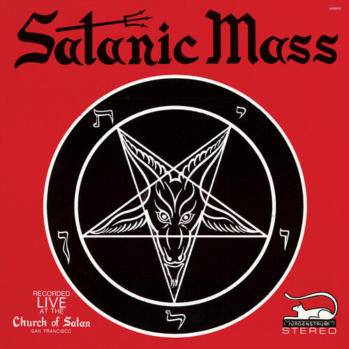 Anton LaVey - Satanic Mass (Red & Black Splatter) (New Vinyl)