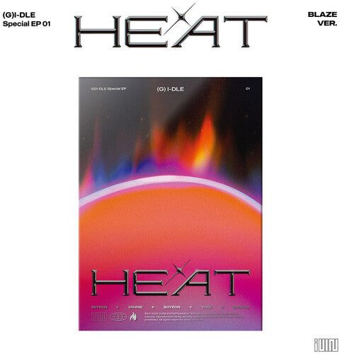 (G)I-DLE - Heat (Blaze Version) (New CD)