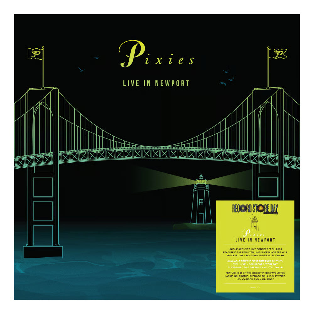 Pixies Live In Detroit, MI 11.22.04 ライヴ Pixies - Live In Newport (2LP/Yellow/Green) (RSD 2026) (New Vinyl