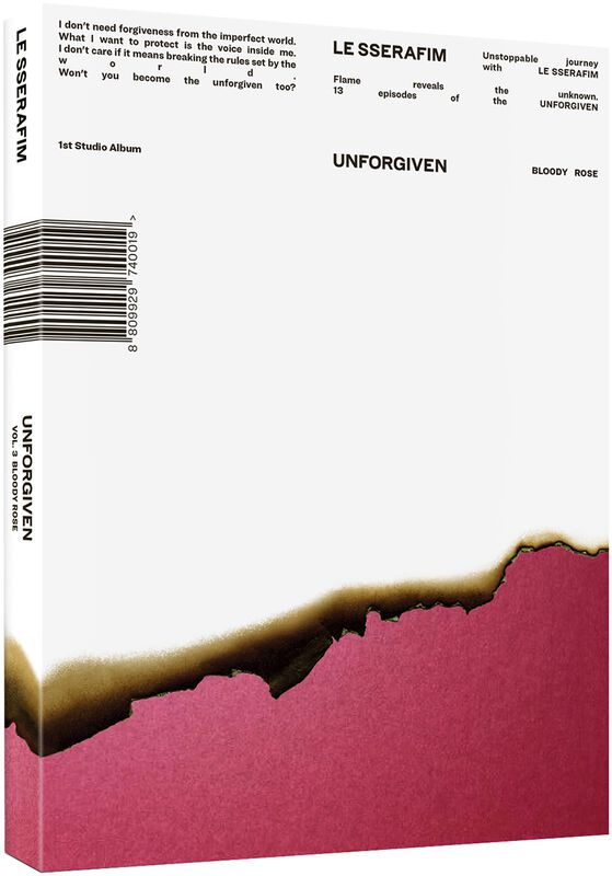 Le Sserafim - Unforgiven Vol. 3 (Bloody Rose Vesion) (New CD)