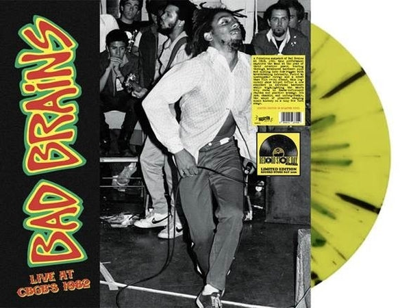 Bad Brains - Live At CBGB's 1982 (Yellow/Black Splatter Vinyl