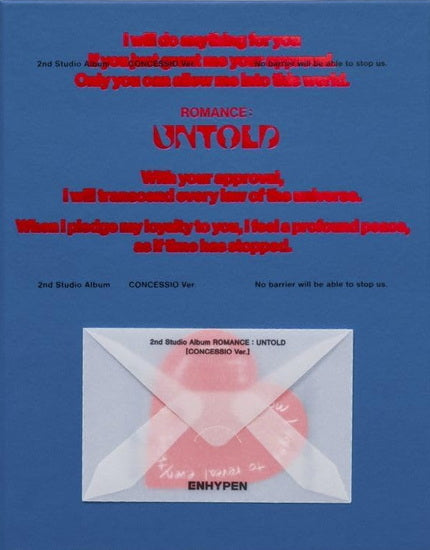 Enhypen - Romance: Untold (Concessio Ver.) (New CD) – Sonic Boom