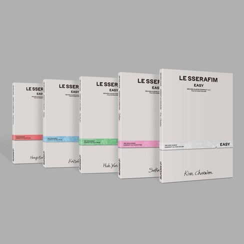 Le Sserafim - 3rd Mini Album "Easy" Compact Version (Random Variant) (New CD)