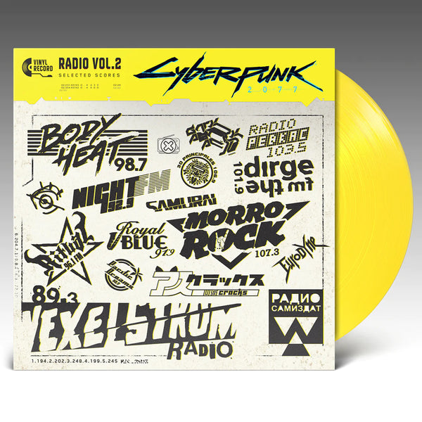 V/A - Cyberpunk 2077: Radio, Vol. 2 (Yellow Vinyl) (New Vinyl)