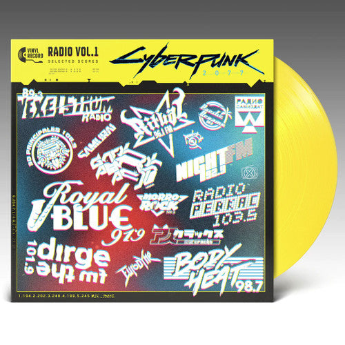 V/A - Cyberpunk 2077: Radio, Vol. 1  (Yellow Vinyl) (New Vinyl)