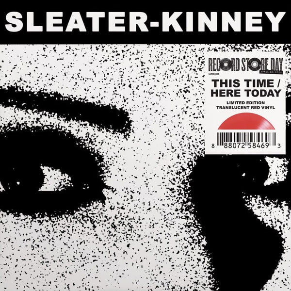 Sleater Kinney - This Time/Here Today (7") (Red Vinyl)  (RSD 2024) (New Vinyl)