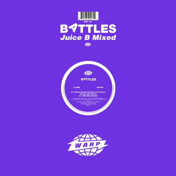 Battles - Juice B Mixed 12" (New Vinyl)