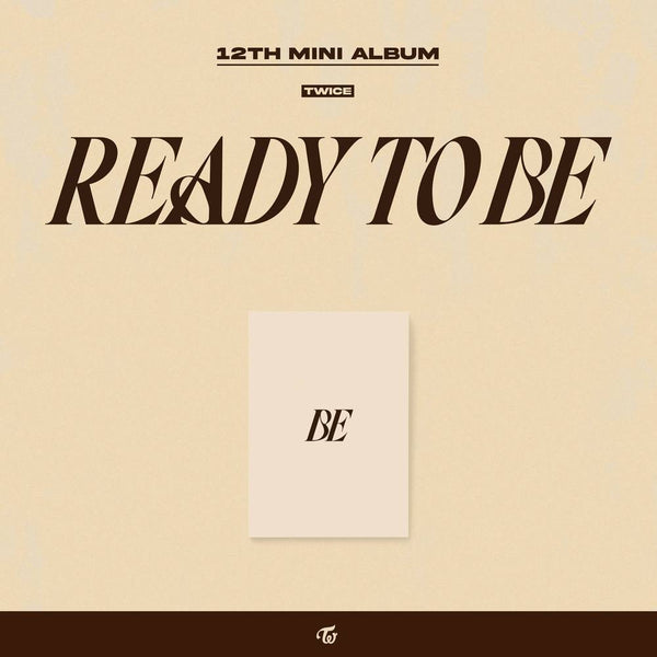 Twice - Ready To Be (BE Ver.) (New CD)