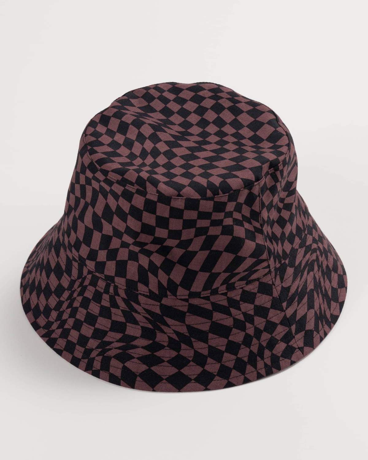 BAGGU trippy checker bucket hat Baggu Bucket Hat – Sonic Boom Records main image 4