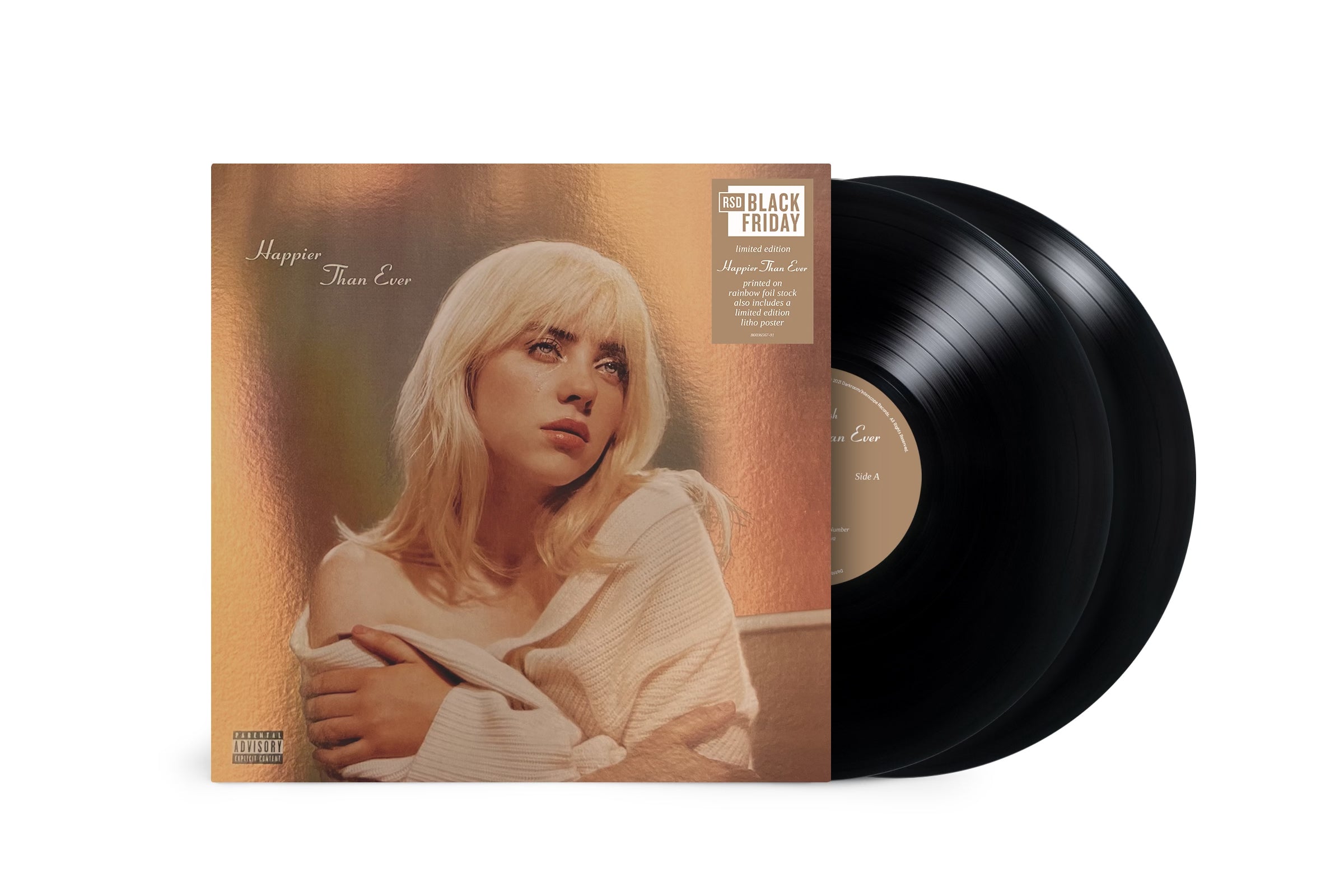 【新品未開封】BILLIE EILISH RSD BLACK FRIDAY Billie Eilish - Happier Than Ever (RSD Black Friday 2022) (Limited