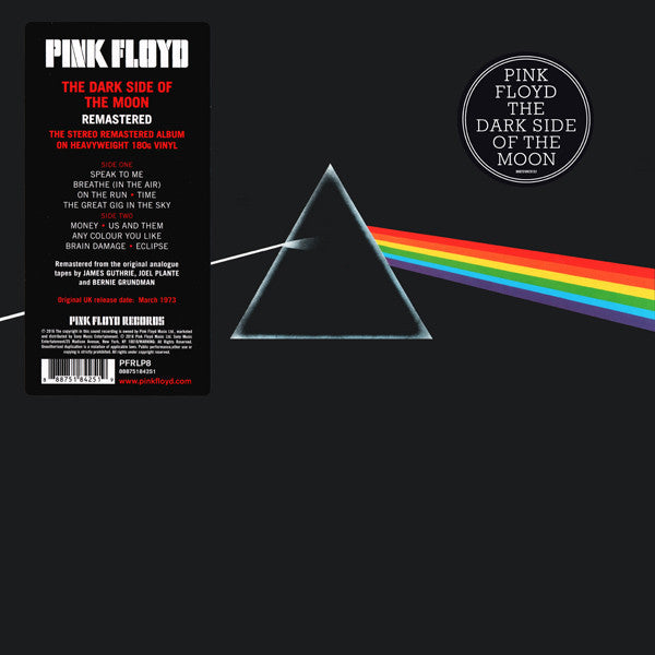 Pink Floyd - Dark Side Of The Moon (New Vinyl) – Sonic Boom Records