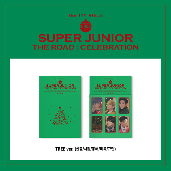 Super Junior - The Road: Celebration (Tree Ver) (New CD)
