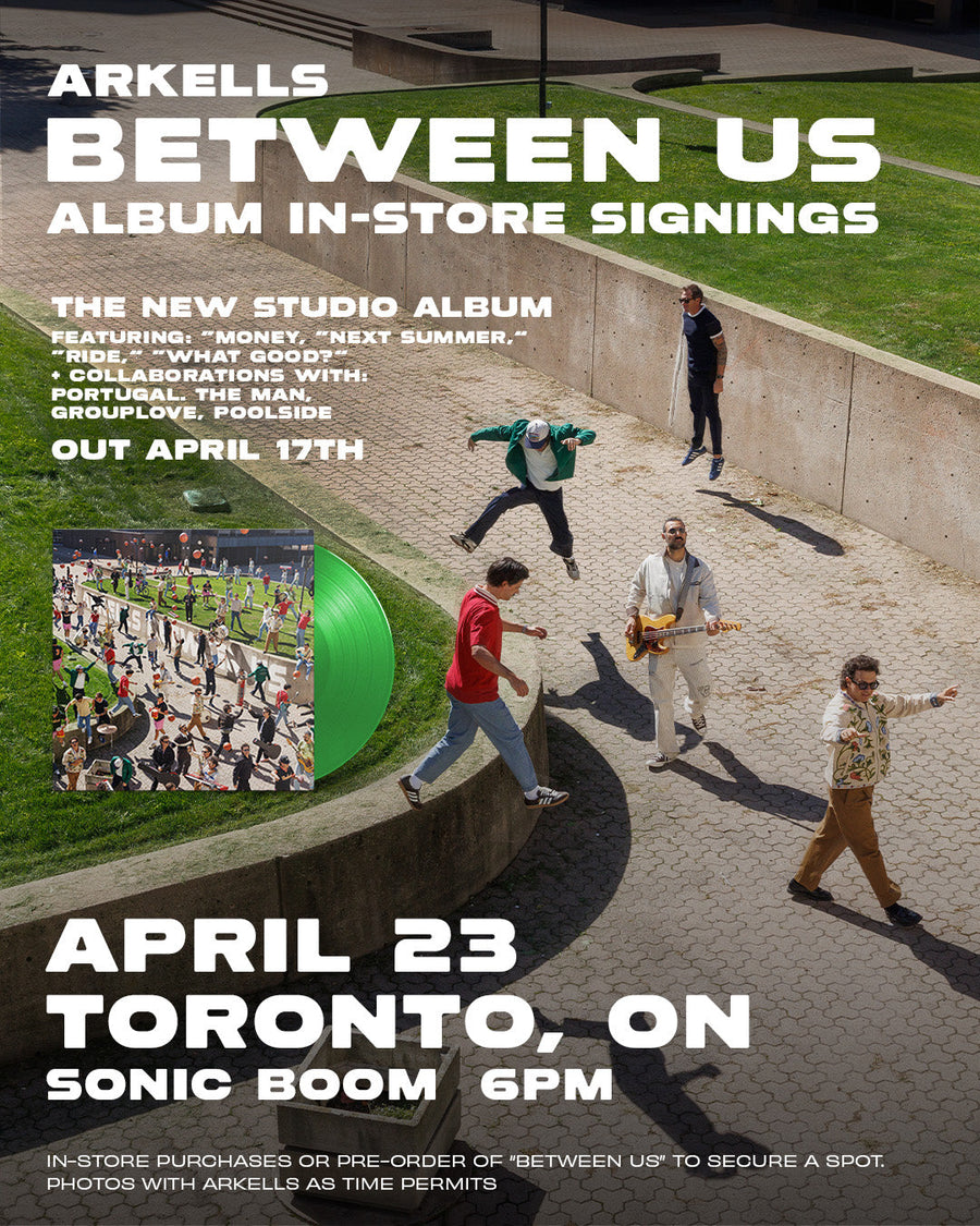 Arkells in store signing!