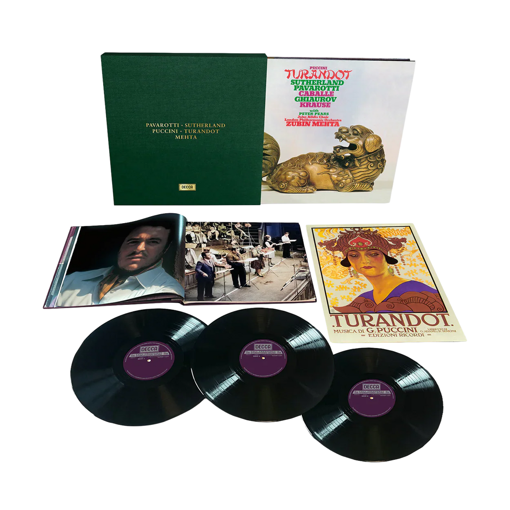 Luciano Pavarotti/Joan Sutherland - Puccini: Turandot (3LP) (New Vinyl)