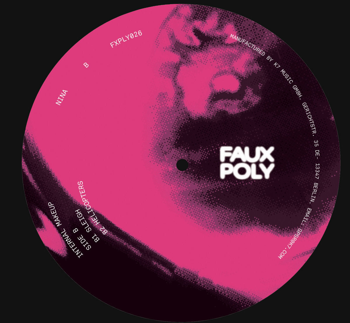 NINA - Internal Makeup 12" (New Vinyl)