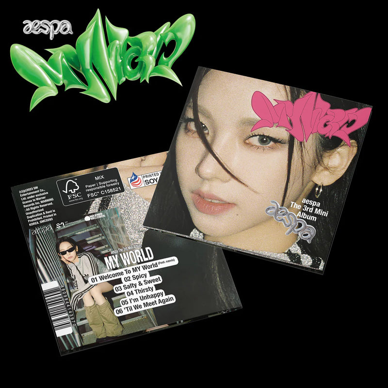 Aespa - My World (KARINA Cover) (New CD)
