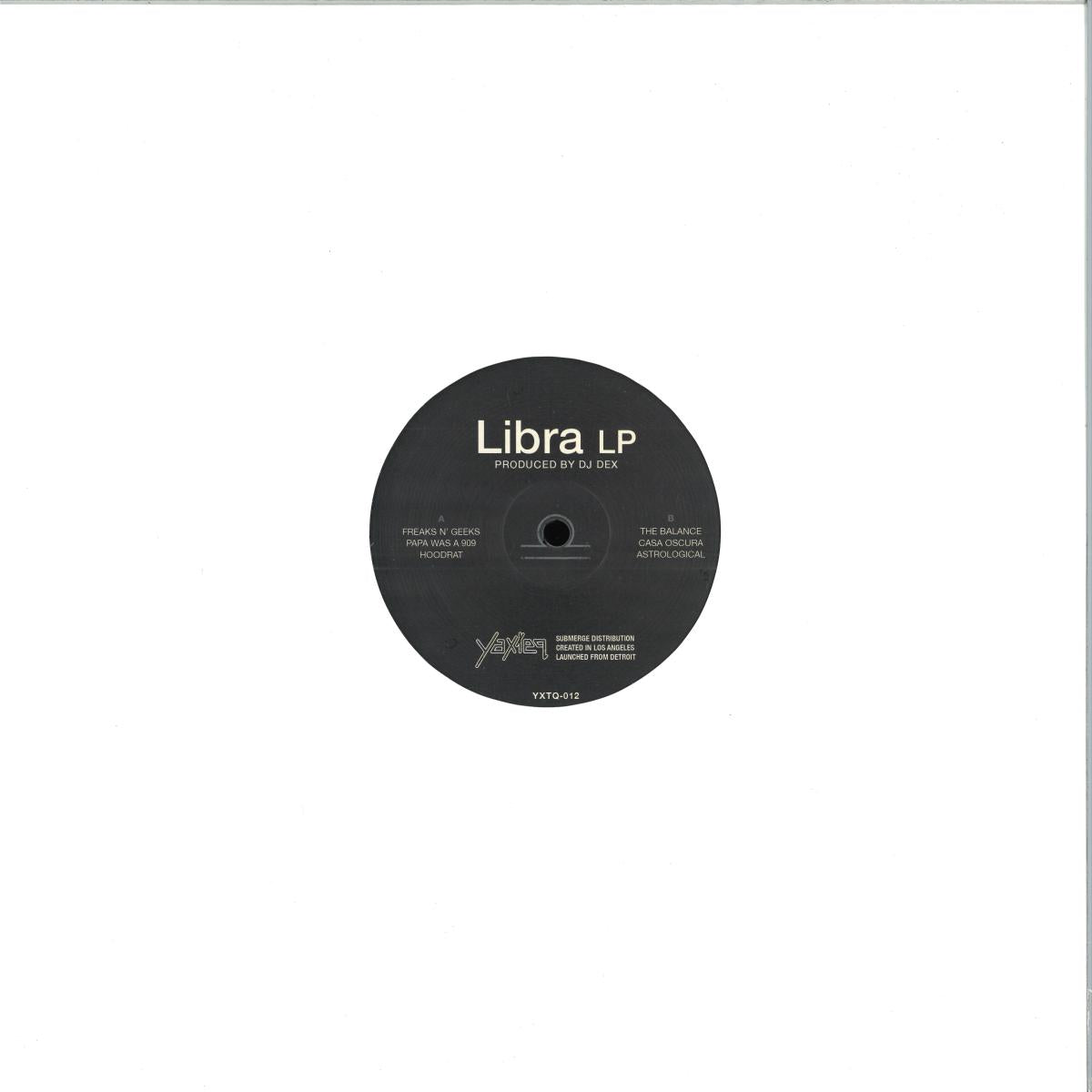 DJ Dex – Libra (12") (New Vinyl)