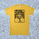 13TH FLOOR ELEVATORS - NEVER COME DOWN - YELLOW - T-SHIRT