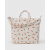 Horizonal Zip - Painted Wildflower Baggu Duck Tote (Canvas)