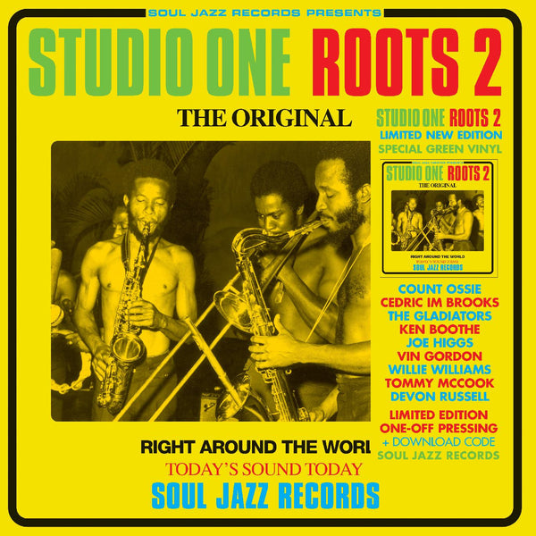 Soul Jazz Records Presents - Studio One Roots 2 (Transparent Green Vinyl) (New Vinyl)