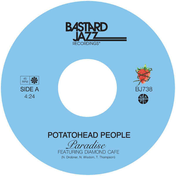 Potatohead People ft. Diamond Cafe - Paradise (7") (New Vinyl)