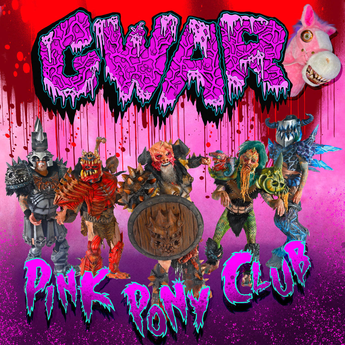 Gwar - Pink (7") (Pink Colour) (New Vinyl)
