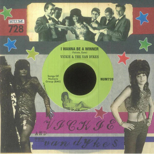 Vickie & The Van Dykes - I Wanna Be a Winner 7" (New Vinyl)