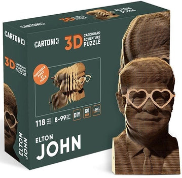 3D Sculpture Puzzle Elton John - Cartonic