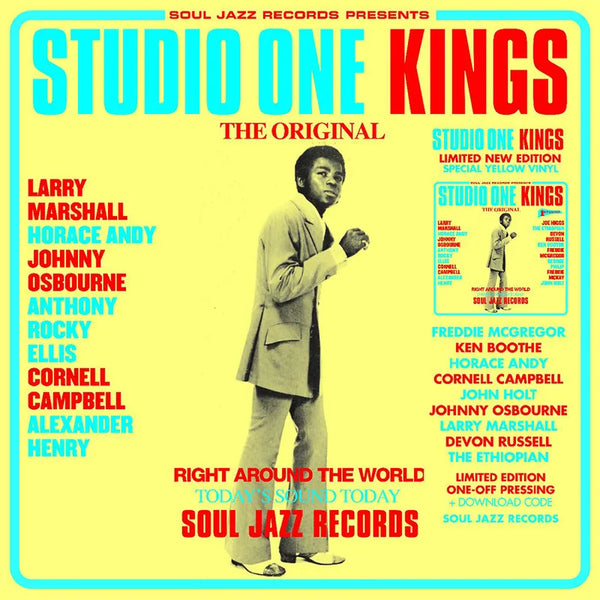 Various - Soul Jazz Records Presents: Studio One Kings (Yellow Vinyl) (New Vinyl) (RSD BF 2023)