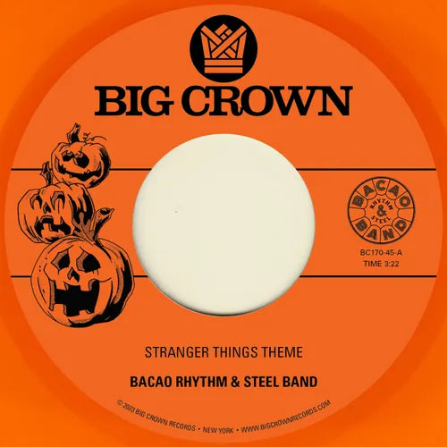 Bacao Rhythm & Steel Band - Stranger Things Theme/Halloween Theme 7" (New Vinyl)