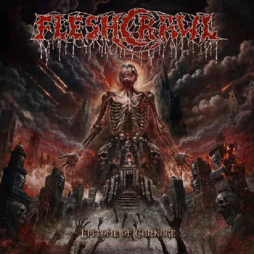 Fleshcrawl - Epitome Of Carnage (Carnivorous Wrath Marbled Vinyl) (New CD)