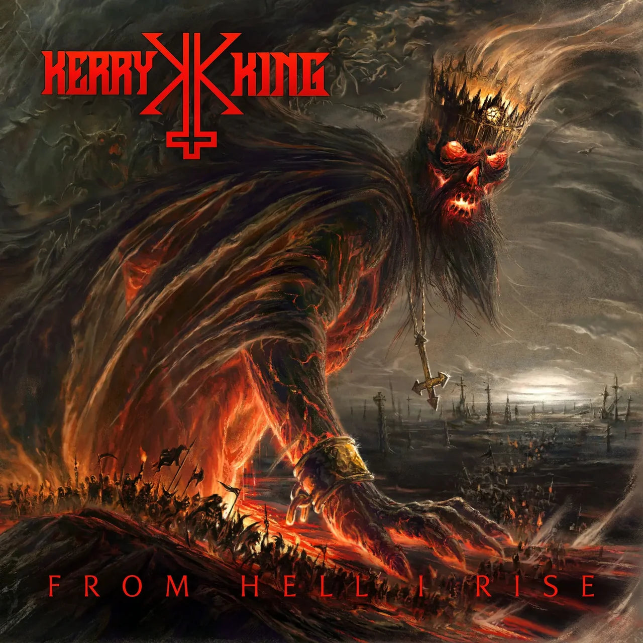 Kerry King - From Hell I Rise: Deluxe 2 Year Anniversary (Splatter Vinyl) (New Vinyl)