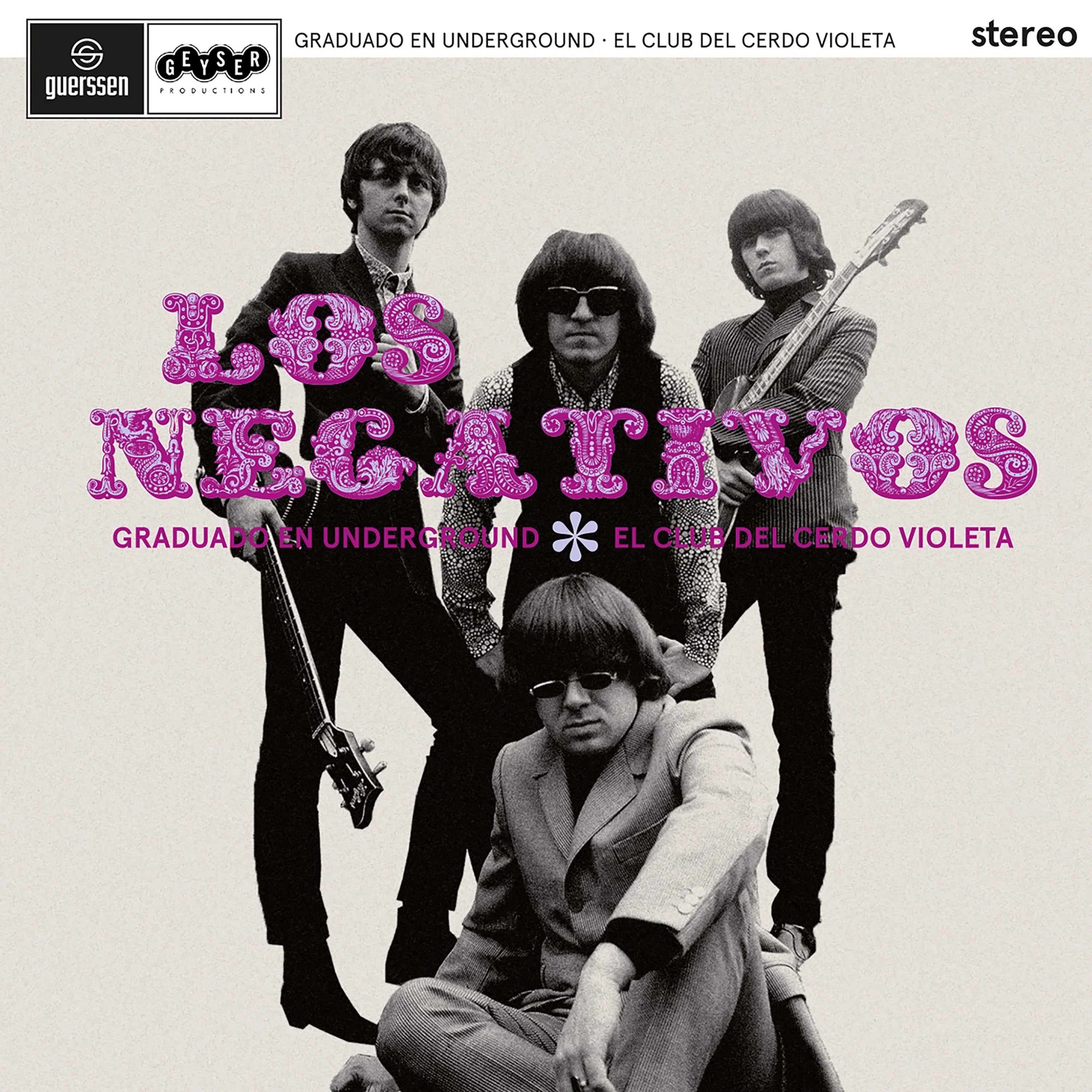 Los Negativos - Graduado En Underground b/w Club Del Cerdo Violeta (7") (New Vinyl)
