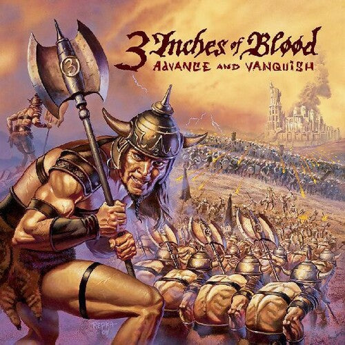 3 Inches Of Blood - Advance and Vanquish (Blood Red) (New Vinyl)