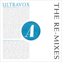 Ultravox - The Re-Mixes (2LP/White Vinyl) (RSD 2026) (New Vinyl)