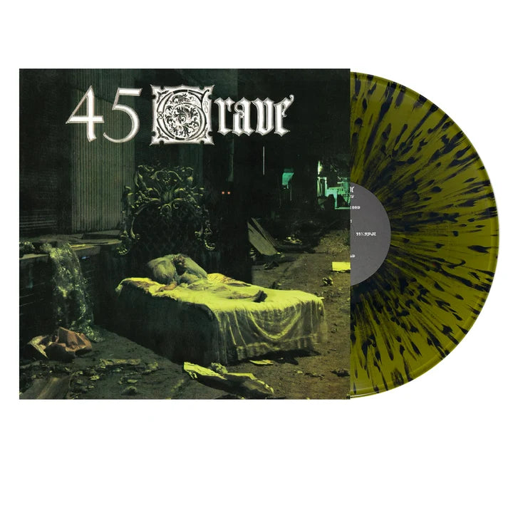 45 Grave - Sleep In Safety (Green With Black Splatter) (New Vinyl)