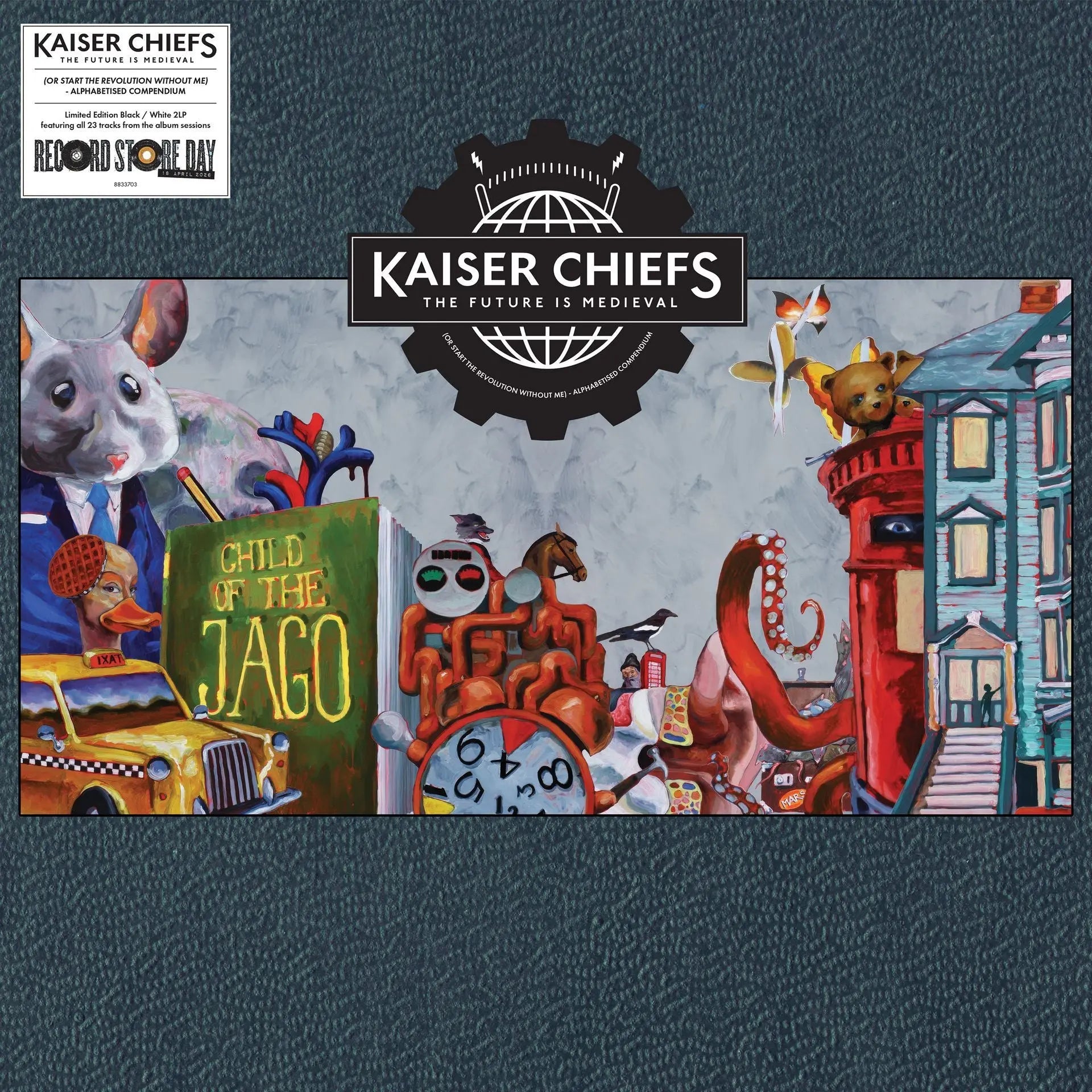 Kaiser Chiefs - The Future Is Medieval (Black & Silver Vinyl) (RSD 2026) (New Vinyl)