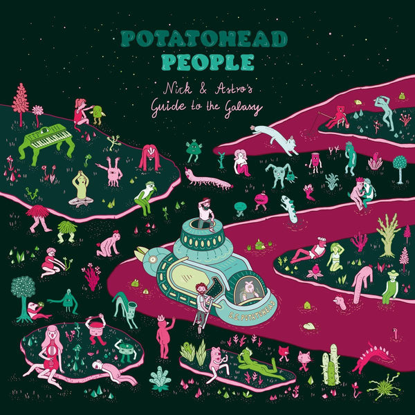 Potatohead People - Nick And Astros Guide To The Galaxy (Red & Black Splatter Vinyl) (New Vinyl)