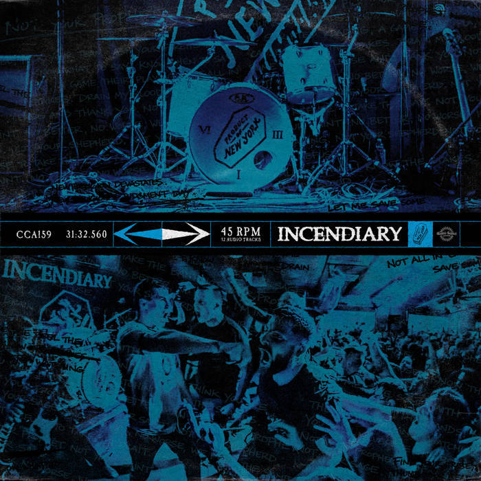 Incendiary - Product Of New York (Clear With White Marble Vinyl) (New Vinyl)