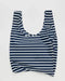 Navy Stripe - Standard Baggu Reusable Bag