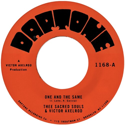 Thee Sacred Souls - One And The Same/Same Difference 7" (New Vinyl)
