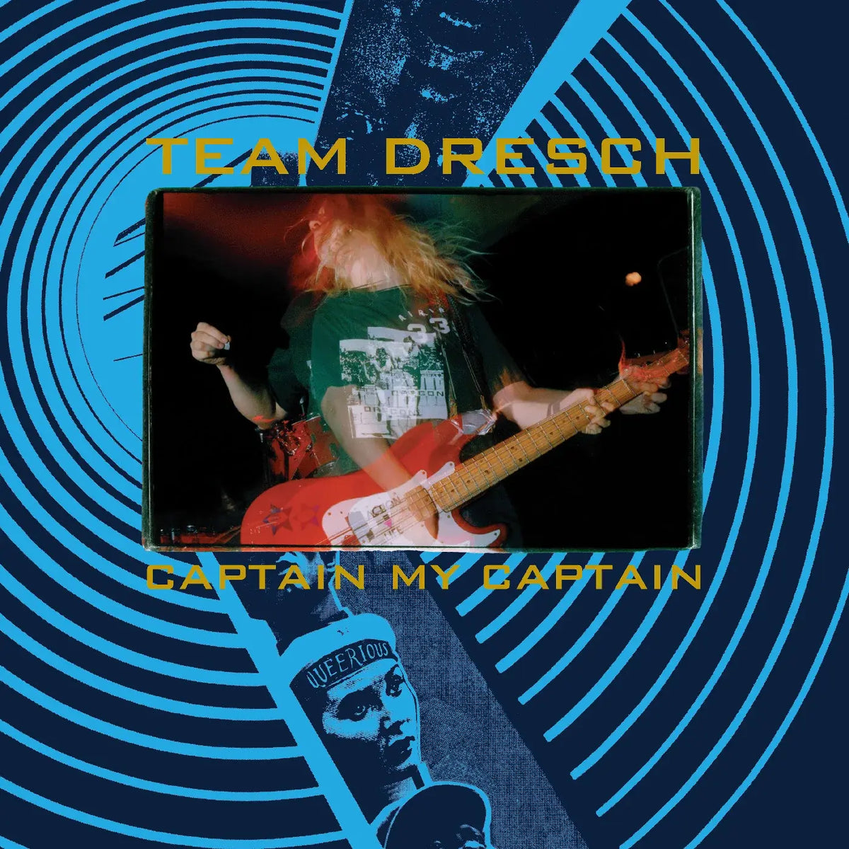 Team Dresch - Captain My Captain (Bass Guitar Red Vinyl) (New Vinyl)