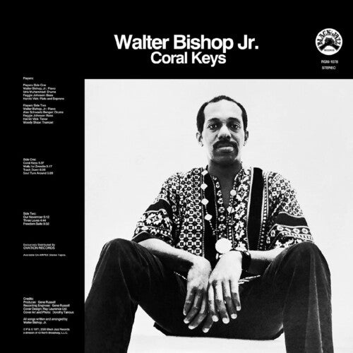 Walter Bishop Jr. - Coral Keys (Remastered) (Blue/Black Swirl Vinyl) (New Vinyl)