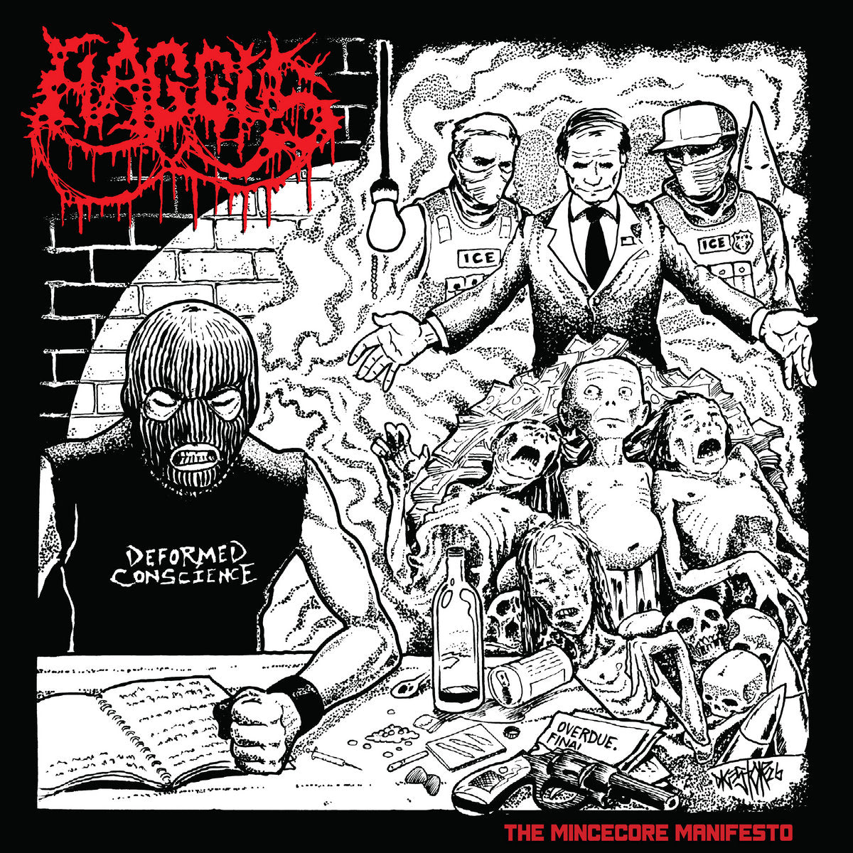 Haggus - The Mincecore Manifesto (Limited Blood Vinyl) (New Vinyl)