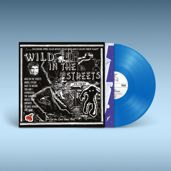 Clinic - Wild In The Streets (Blue Vinyl) (New Vinyl)