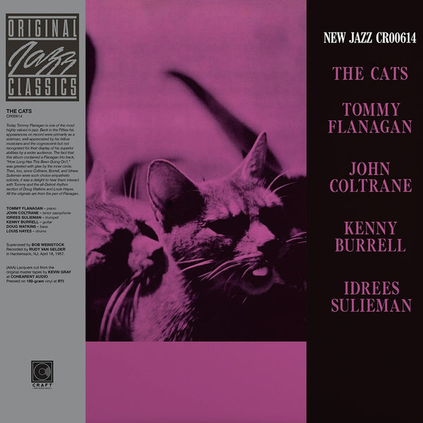 Tommy Flanagan, John Coltrane, Kenny Burrell, Idrees Sulieman – The Cats (New Vinyl)