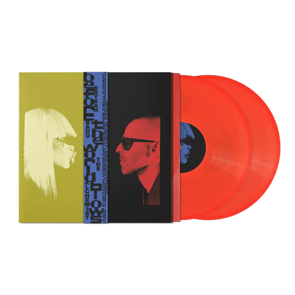 Erykah Badu & The Alchemist – Before The World Blows (Limited Edition Transparent Neon Orange 2LP) (New Vinyl)