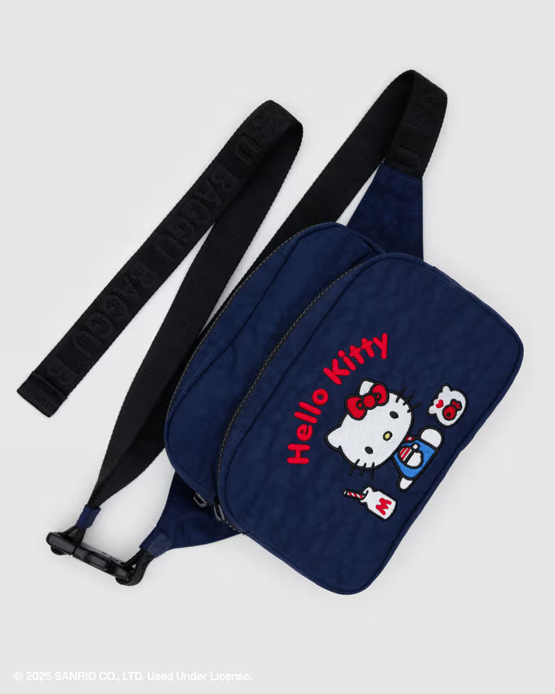 Baggu - Embroidered Hello Kitty Milkshake Fanny Pack